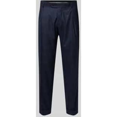 Slim fit pantalon van pure scheerwol, model 'Tillo'