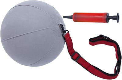 Golf Swing Trainer - Smart Bal - Golfvaardigheden Verbeteren - Verstelbare Pasvorm - Bal 15 cm - Grijs