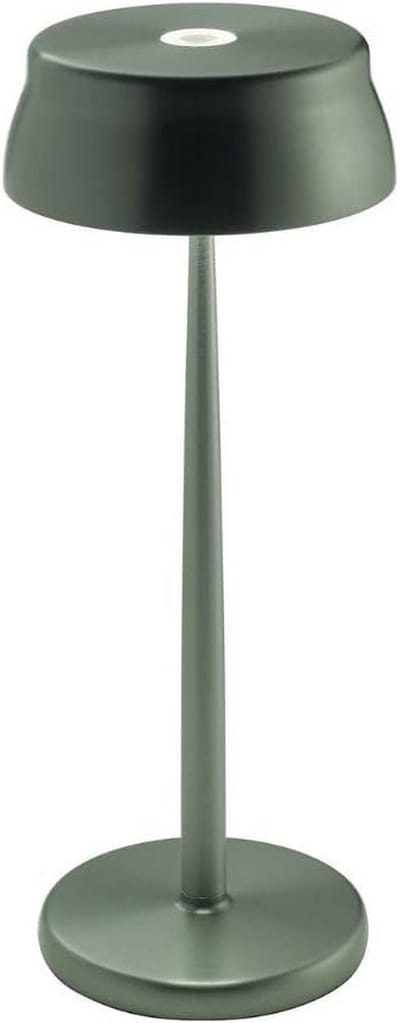 Draagbare LED lamp - Tafellamp buiten - Sfeerverlichting creëren - 4-traps touchdimmer - 328 cm hoog - Groen geanodiseerd