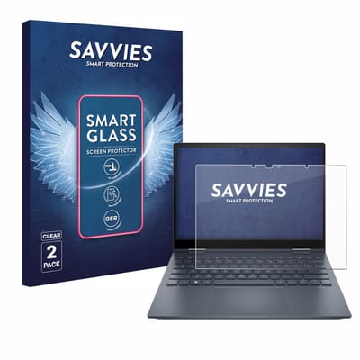 2 Stuks Savvies Screenprotector - geschikt voor HP Envy x360 13-bfxxx - beschermfolie glas transparant