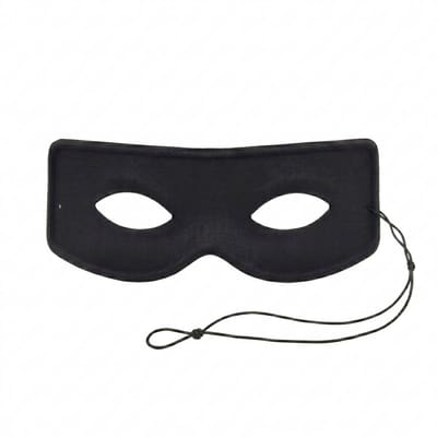 PartyXplosion - Oogmasker - Zorro - Zwart
