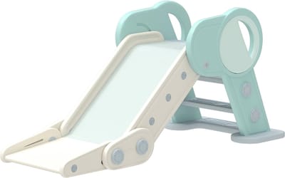 Opvouwbare Kinderglijbaan – Peuter Glijbaan voor 1,5 tot 3 Jaar – Binnen & Buiten – Groen