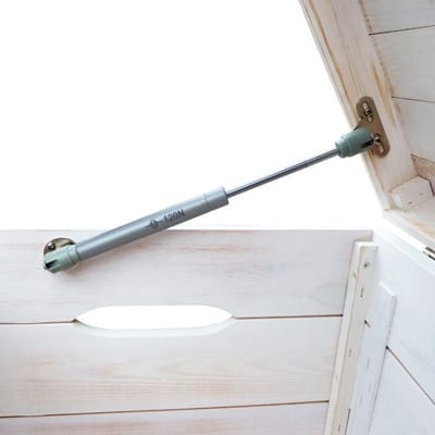 2 stuks - Gasveer voor Klep - Gaslift - 120N - Totale Lengte 270 mm - Draagvermogen 10-12 kg - Staal - Telescopische Kastdeur Gasveer - Hydraulische Ondersteuning - Deurliftdemper voor Kastdeur of Klep - Meubel montageonderdelen