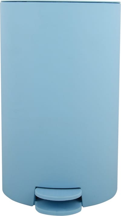 MSV Osaki Badkamerprullenbak – Kleine Prullenbak 3L van Polypropyleen – Pedaalemmer voor Badkamer, Toilet of Kantoor