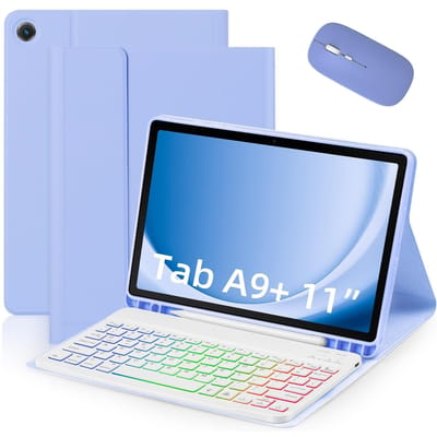 Voor Samsung Galaxy A9 Plus 5G toetsenbord tablethoes Verander uw tablet in een laptop met