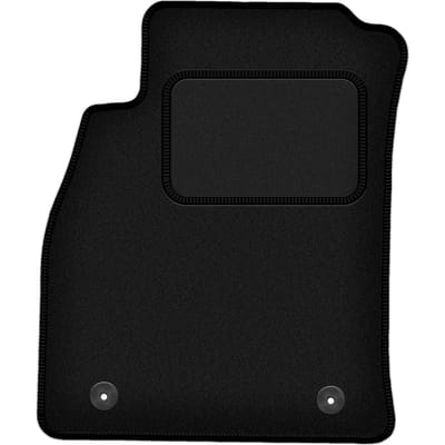 Bestuurdersmat zwart voor: Saab 9-5 II NG sedan, stationwagen, liftback, hatchback (2010-2012)