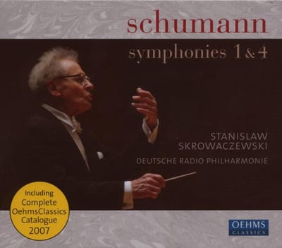 Deutsche Radio Philharmonie Saarbrücken Kaiserslautern, Stanislaw Skrowaczewski - Schumann: Symphonies 1 & 4 (CD)