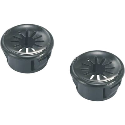 TRU COMPONENTS TC-RSBR16203 Kabeldoorvoering Klem-Ø (max.) 13.2 mm Polyamide Zwart 100 stuk(s)