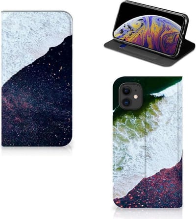 Apple iPhone 11 Stand Case Sea in Space