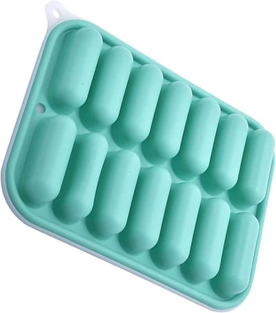 VHV - Diepvriesvorm - siliconen katvorm - met deksel - voor meal prep, soep, saus en vriezer