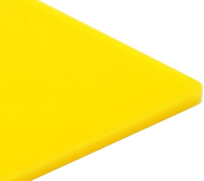 Acryl Kunststof Plaat - Gegoten Plaat - Hobby & Werk - Premium Kwaliteit - 420x297 mm - Zonnebloem Geel