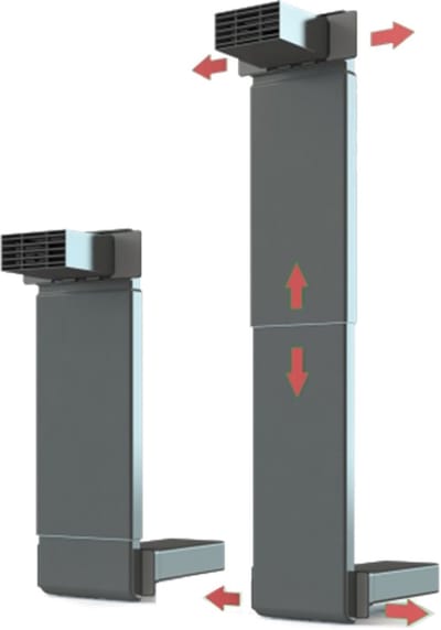 Kelfort Vloerventilatiekoker flexibel - 1525090