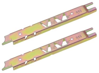 Kettingzaag Vijl Gauge Gereedschap - Dieptemeter voor Ketting Pitch 1/4" 3/8"