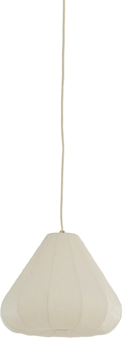 Light & Living Hanglamp Sarella - Wit - Ø35x28cm - Modern - Hanglampen Eetkamer, Slaapkamer, Woonkamer