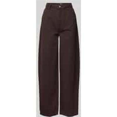 Stoffen broek met 5-pocketmodel