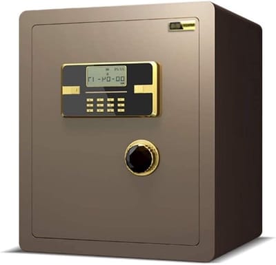 Stalen Kluis - Veiligheidskastje - Waardevolle Spullen - Elektronisch Wachtwoord - 10x10x10 mm - Café