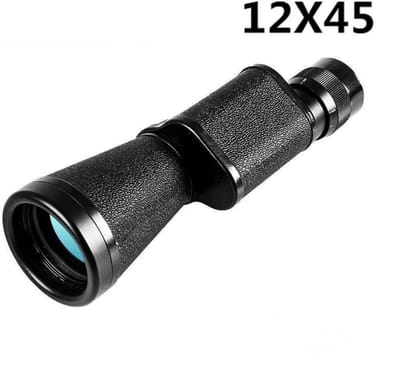 12x45 Militaire Monoculaire – HD Handheld Telescoop voor Outdoor, Reis en Spionage – Compacte Mini Verrekijker van Hoge Kwaliteit