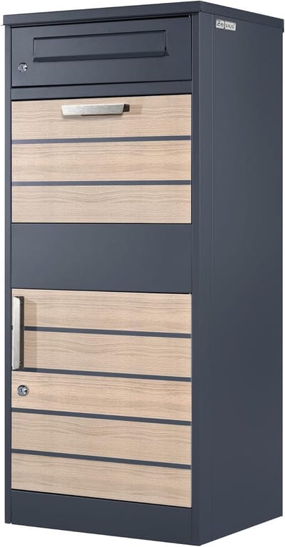 Lexium Pakketbox buiten - Brievenbus pakketbox - Pakketbrievenbus - Pakketkast - Bezorgbox - Parcelsafe - Tuin - Bezorging - Veilige pakketbox