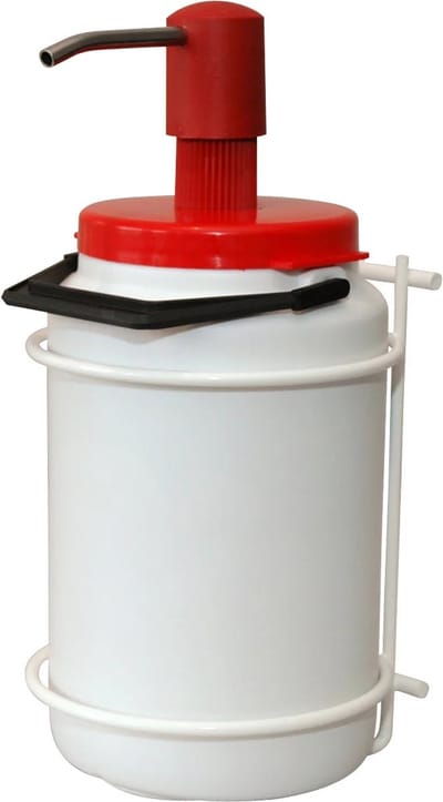 Garagezeep dispenserpomp + Wandhouder - voor de 3 kg pot