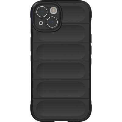 Just in Case iPhone 14 Plus Schokabsorberend Hoesje Zwart