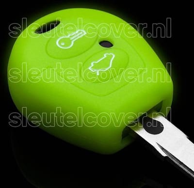 Autosleutel Hoesje geschikt voor Ford - SleutelCover - Silicone Autosleutel Cover - Sleutelhoesje Glow in the dark / Lichtgevend