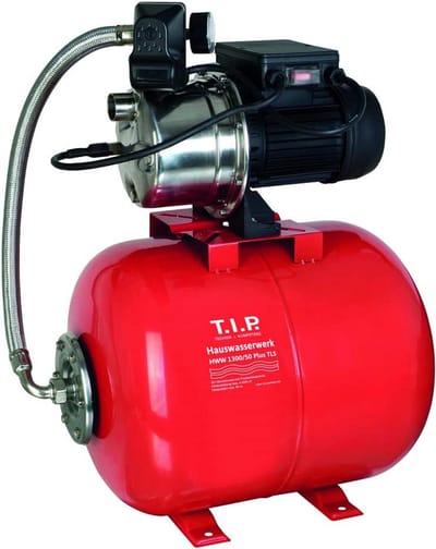 Krachtige Hydrofoorpomp met 50L Drukvat - Automatische Waterdruk voor Huis en Tuin (1200W, 4200L/u)