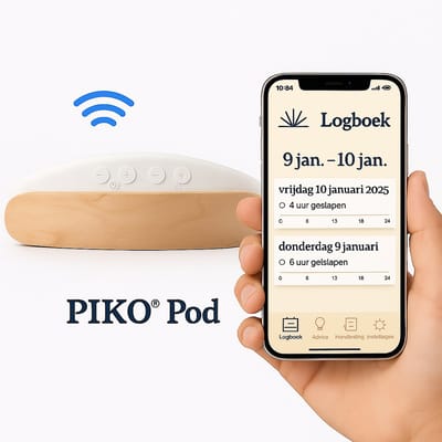 Wick Wings - Piko Pod - White Noise - Slaap tracking - Huil detectie - Monitoring - Responsive - Baby Slapen - Geboorte