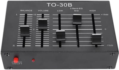 Allecto - Hifi Volume Control - EQ Equalizer voor Muziekinstrumenten - Perfecte Geluidskwaliteit - Muziek verbeteren - Geluidsterkte regelen - Idea..