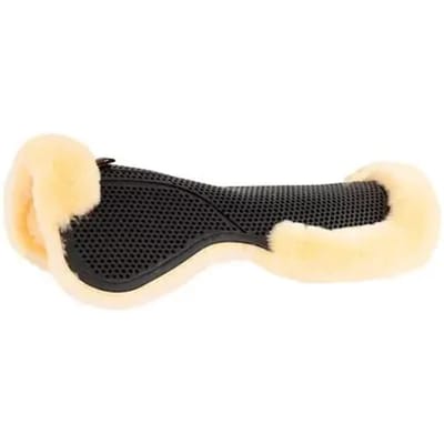 Gel schapenvacht zadelonderlegger voor paarden BR Equitation Iconha