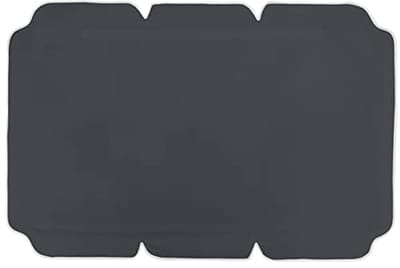Ferocity Stijlvolle Gepersonaliseerde gekleurde overkapping voor Schommelhoes Patio Hangmat Hoes Top Tuin Buiten Op maat te bestellen grafiet [101]