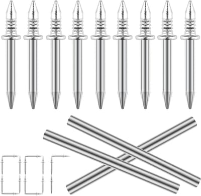 Dubbelkopspijkers - Takkers - Bevestigen - Dubbele kop - 700 stuks - Zilverkleurig