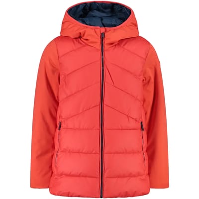 Lange meisjesjas met capuchon CMP