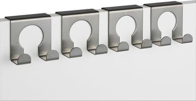 Haushalt 16144 - Deurhaken - set van 4 - RVS