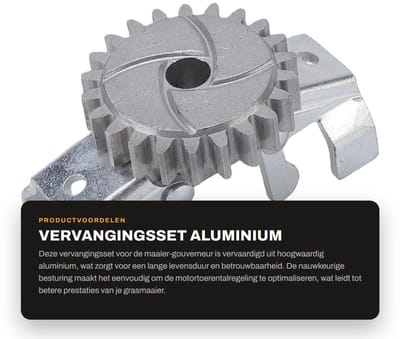 Dailygoods- Motortoerentalregeling Duurzaam - Aluminium Maaiergovernor - Nauwkeurige Besturing - Eenvoudig te Installeren - Verbeterde Prestaties - Consistente Snelheid - Maaieronderdeel