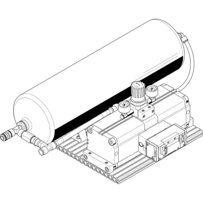 Festo Drukbooster QS-16 Inlaat 2-8/Uitlaat 4-10bar - 552936