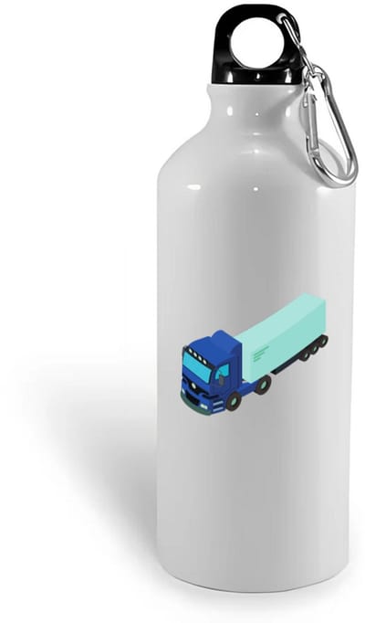 Hacebo® - Vrachtwagen waterfles - Vrachtwagen chauffeur - Chauffeurs - Truck - trailer - water fles - 400ML