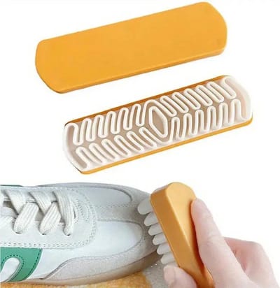 Doodadeals® Suede Nubuck Schoenenborstel – Crêpe Rubber – 12,5×4 cm – Zacht Onderhoud