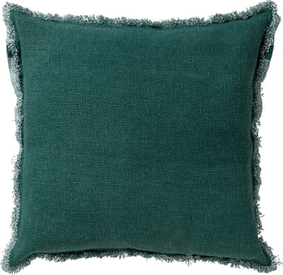 Dutch Decor BURTO - Kussenhoes 60x60 cm - gewassen katoen - Sagebrush Green - groen - met rits - zonder binnenkussen