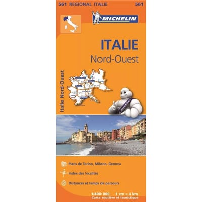 Michelin wegenkaart Regional 561 Italië noord-west