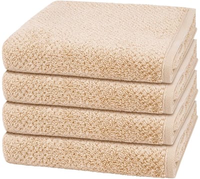 Cawö Sonstiges 4 X handdoek - in set 4 pack Pure
