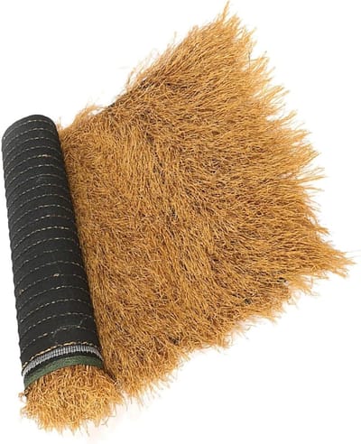 Kunststro dakpannen van stro voor plafond, tapijt om te knutselen, kunstmatig decoratief gazon voor de tuin, voor het breien van realistische vorm