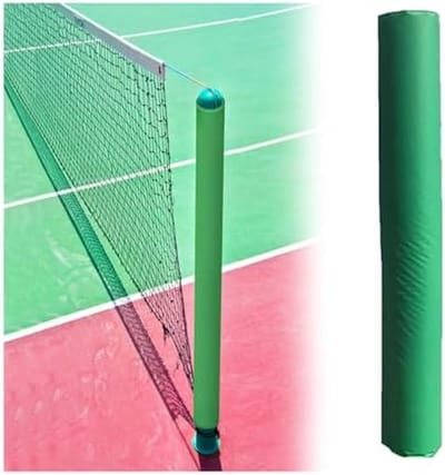 Paalbescherming - Stangvulling doelpaal - Sportveiligheid verbeteren - Weerbestendig PU-materiaal - 2 cm dik schuim - Zwart
