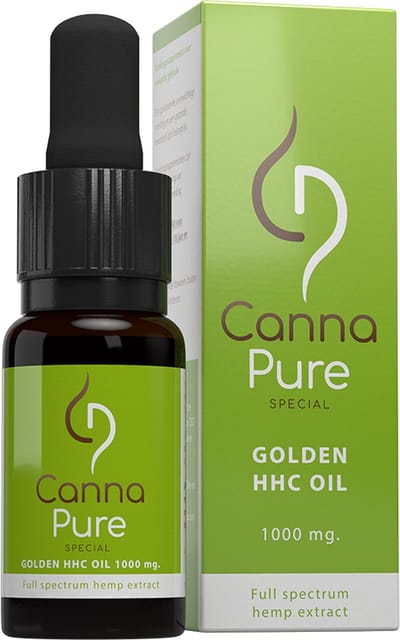 canna pure special golden hhc oil
