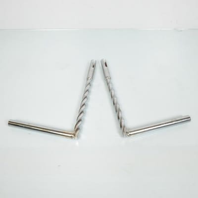 Guidon equerre barre torsadée pour mobylette Peugeot 103 Vogue Neuf 340mm