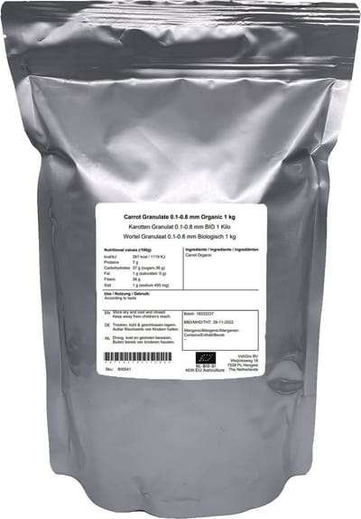 Wortel Granulaat 0.1-0.8 mm - 1 Kg - Holyflavours