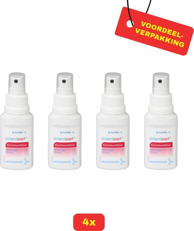 Octenisept Wondreiniging - 4x 50ml voordeelverpakking