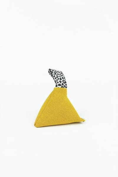 Geurzakje Geel Piramide - Hammam - Duurzaam cadeau