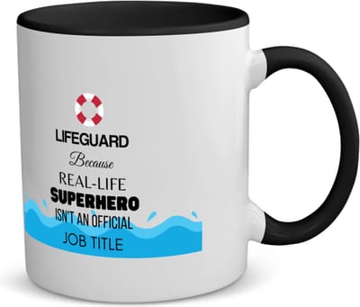 Akyol - 's werelds beste badmeester koffiemok - theemok - zwart - Badmeester - badmeesters - 's werelds beste badmeester - cadeau badmeester - zwemmen - zwemdiploma - cadeau - kado - gift - geschenk - vaderdag - lifeguard - 350 ML inhoud
