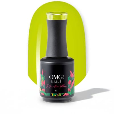 Limea Gellak 051 In Your Face Yellow 15ml - Gel nagellak - Geel Gel lak - OMG nails