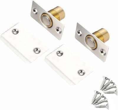 Magnetische Deurstopper - Deurhouder Zilver - Deuren Beschermen - Krachtige Magneet - 5.2 x 2.6 x 3.3 cm - Zilver